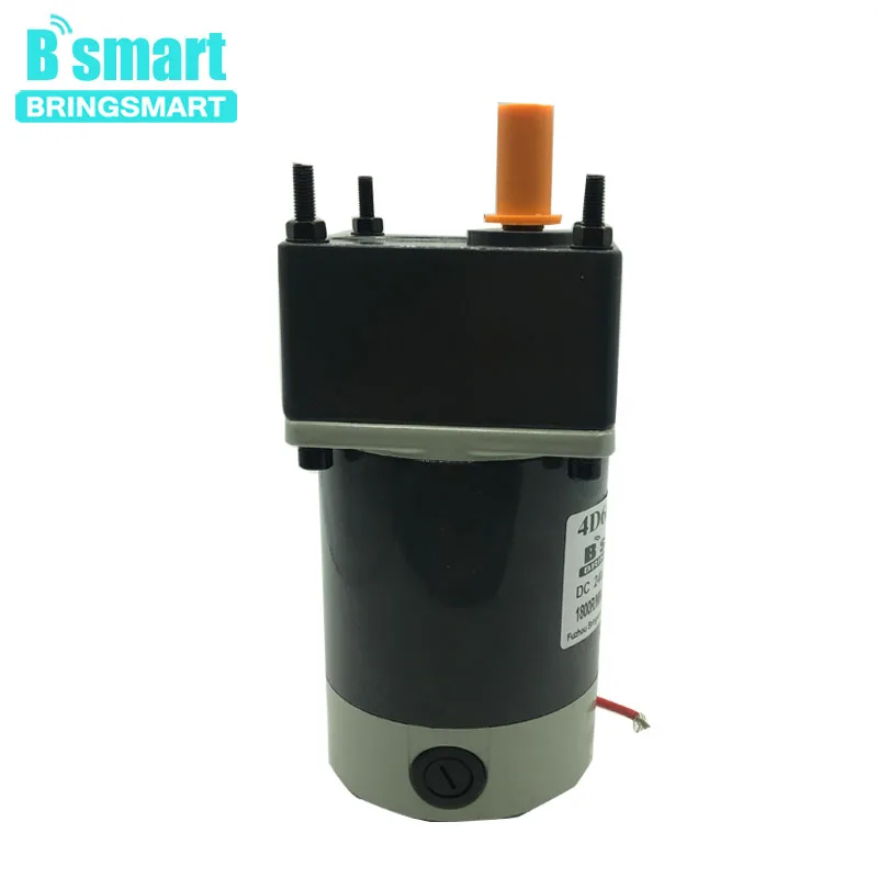 4D60GN-C DC 12V мотор-редуктор 60W 24V низкоскоростной двигатель с высоким крутящим