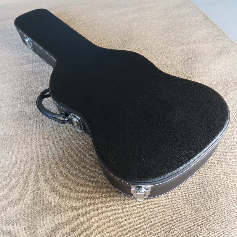 Hardcase для ST электрической гитары Электрогитары Черный/Черный Жесткий Кейс Не