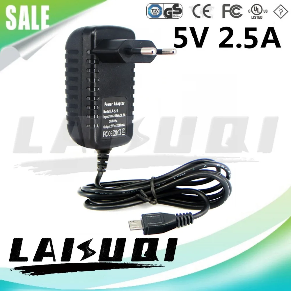 1 шт. 5В 2.5A Micro USB DC адаптер питания штепсельная вилка европейского стандарта