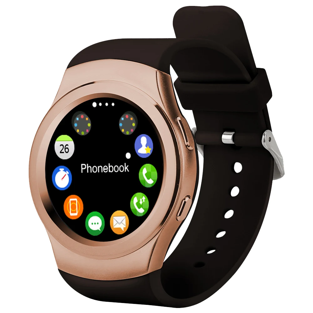 № 1 G3 Bluetooth Smart часы MTK2502c IPS экран sim-карты услышать скорость Мониторы для Apple iPhone IOS