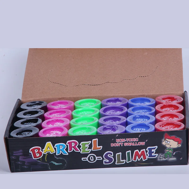 1 шт. новая бочка слизи игрушечный шокер шутка кляп шалость подарок игрушка хит