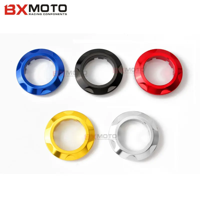 

Motorcycle accessories Aluminum Red CNC Ignition Switch Cover Moto key protector For Yamaha TMAX T-MAX T MAX 530 2013-2015