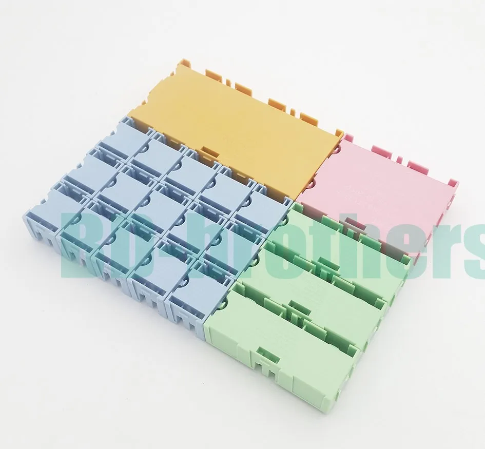 20 шт./компл. оригинальный бокс для хранения компонентов квадратная плата коробки