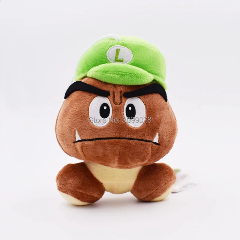 12 см 5 стилей Super Mario Bros Goomba плюшевые мягкие куклы плюшевые игрушки Фигурки игрушки детские игрушки для детей