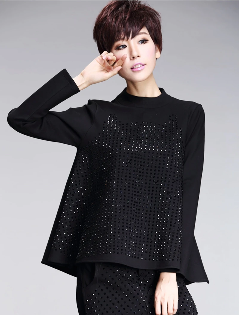 Новинка Осень зима 2019 европейские ноги новые женские свободные большие размеры