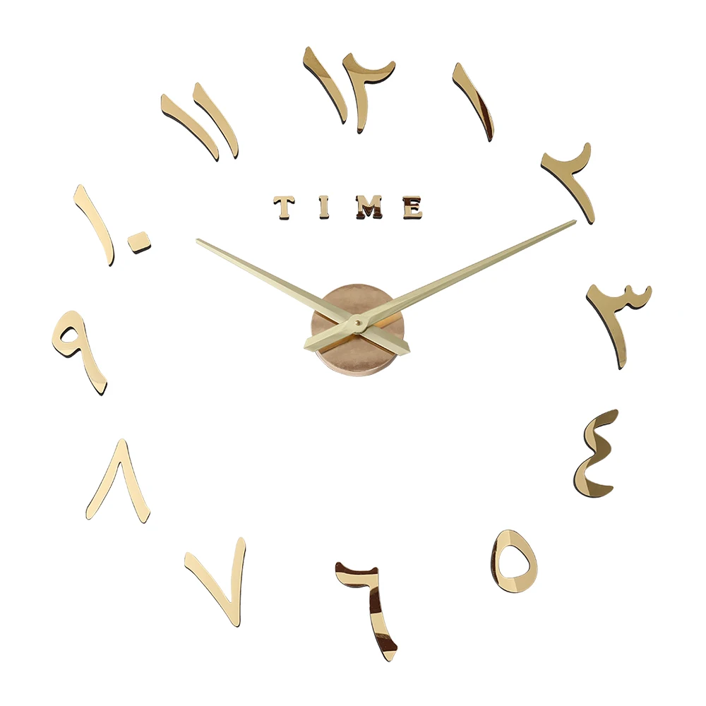 Светящиеся модные часы настенные часы Horloge 3d Diy акриловые зеркальные наклейки украшение дома гостиная кварцевые иглы