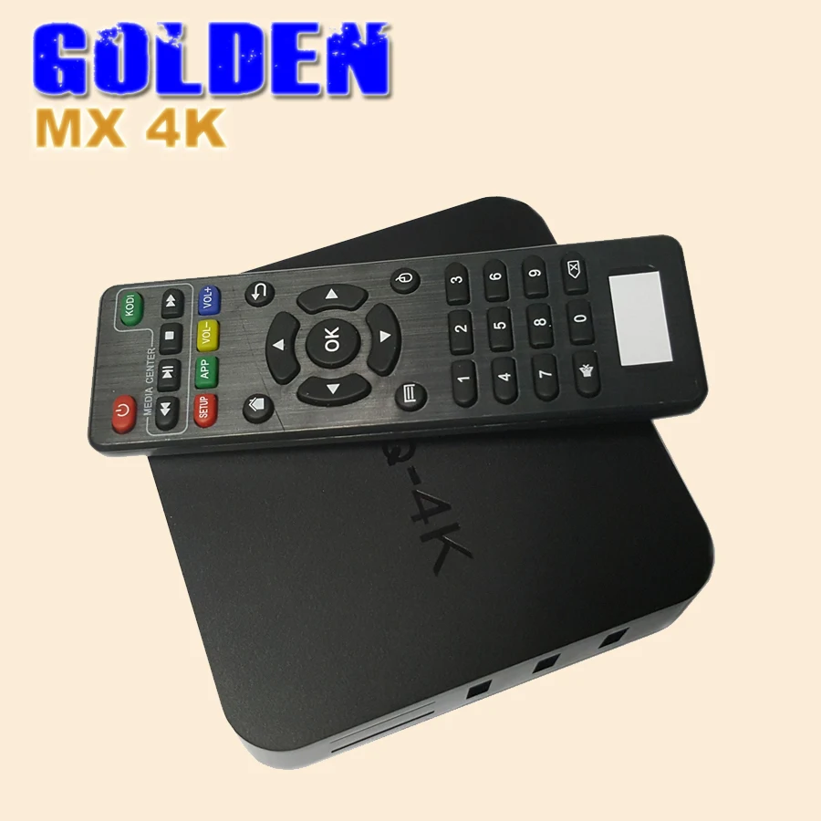 1 шт. оригинальный MX 4K RK3229 Смарт ТВ коробка Android 4 1G/8G H.264/H.265 10 бит WIFI LAN 16 0 HD DLNA AirPlay