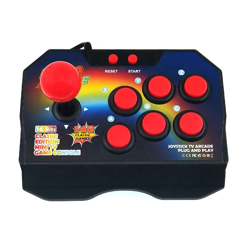 Игровая приставка 16bit в модном стиле 145 популярных ретро игр ТВ игровой автомат