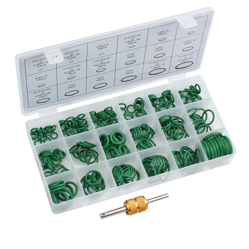 Justech 270 шт. набор уплотнительных колец инструмент для удаления сердечника клапана