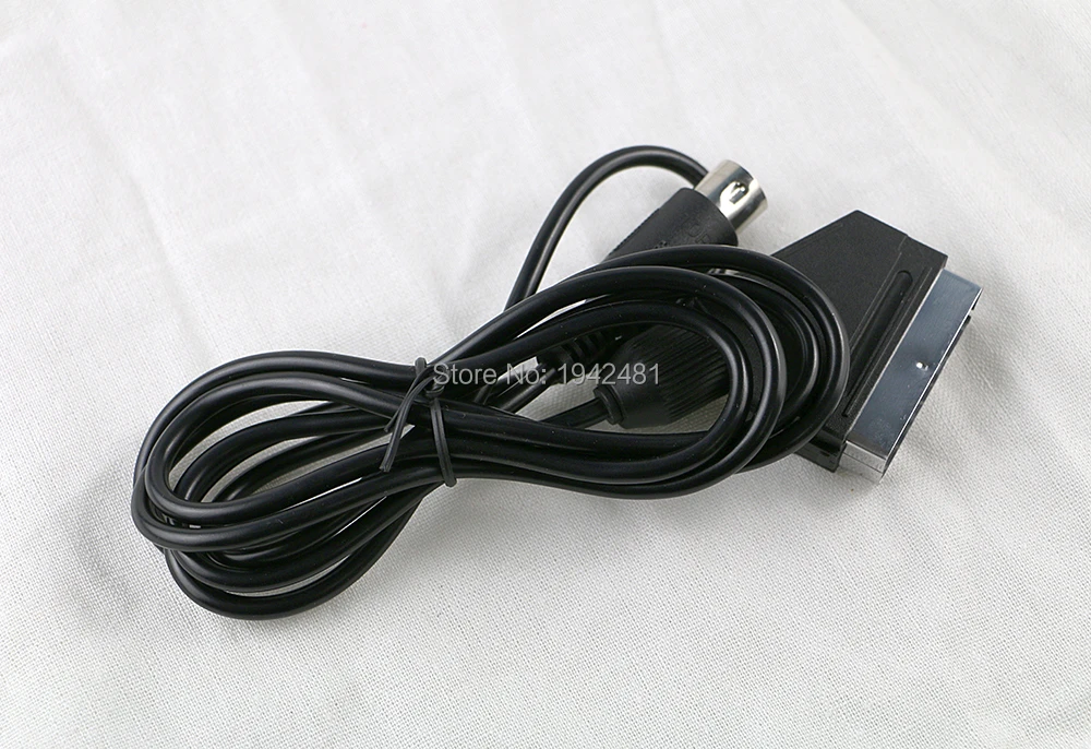 OCGAME оптовая продажа 1 8 м RGB Scart кабель для Sega Genesis Mega Drive MD NTSC Версия C pin 20 шт./лот|cable