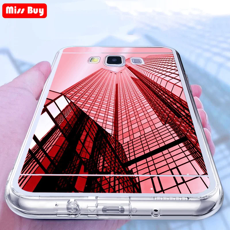 Зеркальный силиконовый чехол из ТПУ для Samsung Galaxy Core Prime SM-G360 G360 G530 A9 A7 2018 S10 Plus A30 A50 M10