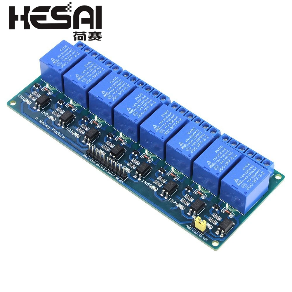 DC5V 1 2 4 8 канальный релейный модуль с оптроном. Релейный выход 1 2 4 8 модуль реле для arduino Raspberry Pi