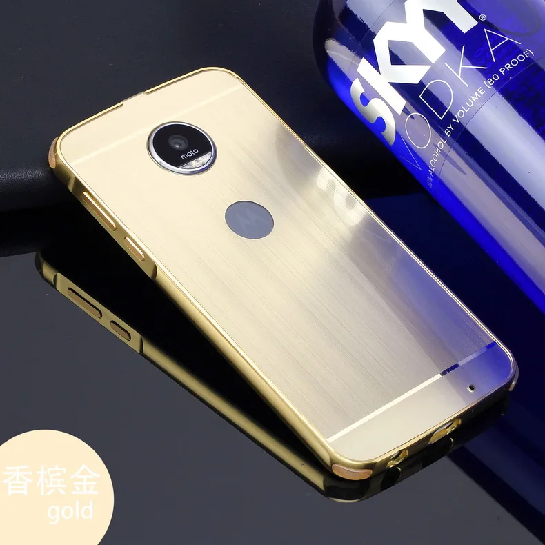 Антидетонационные защитный алюминиевый металлический каркас case для motorola moto z play