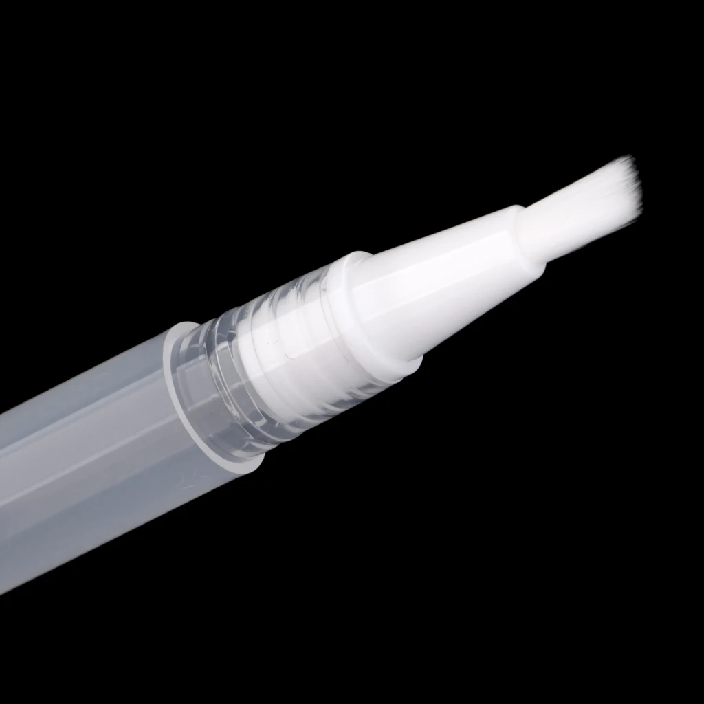 5 упаковок прозрачный пустой лак для ногтей Масло кутикулы ручка блеск бальзам