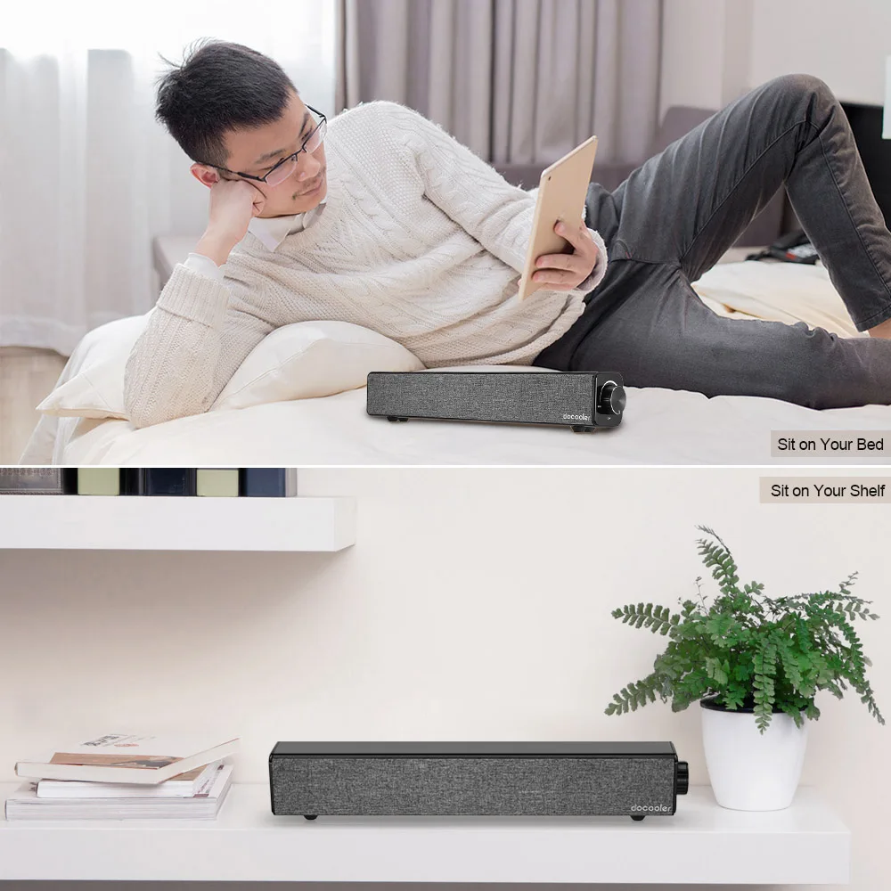 Bluetooth-колонки Docooler 4 0 20 Вт с двумя драйверами 10 для домашнего кинотеатра |