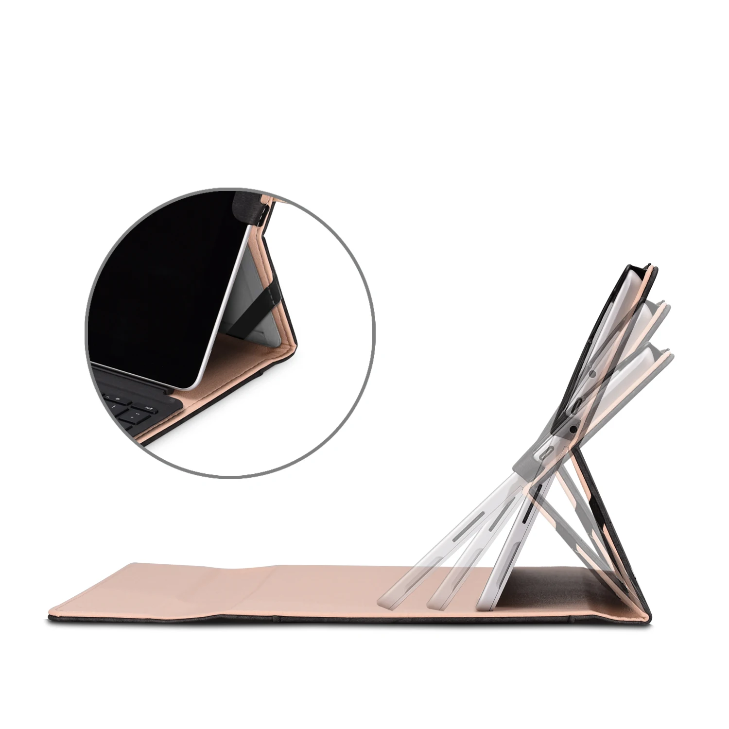 Деловой чехол-подставка для Microsoft Surface Go 10 дюймов чехол ноутбука клавиатуры