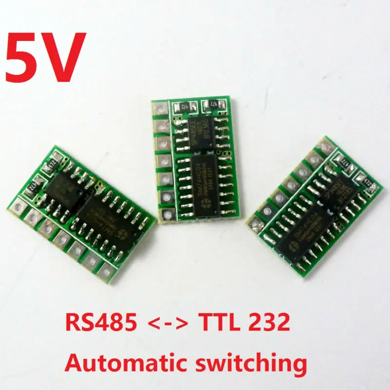 Мини автоматический переключатель R411B01_5V * 3 шт. 5 В RS485 к TTL 232 плате RS232 485 модулу UART