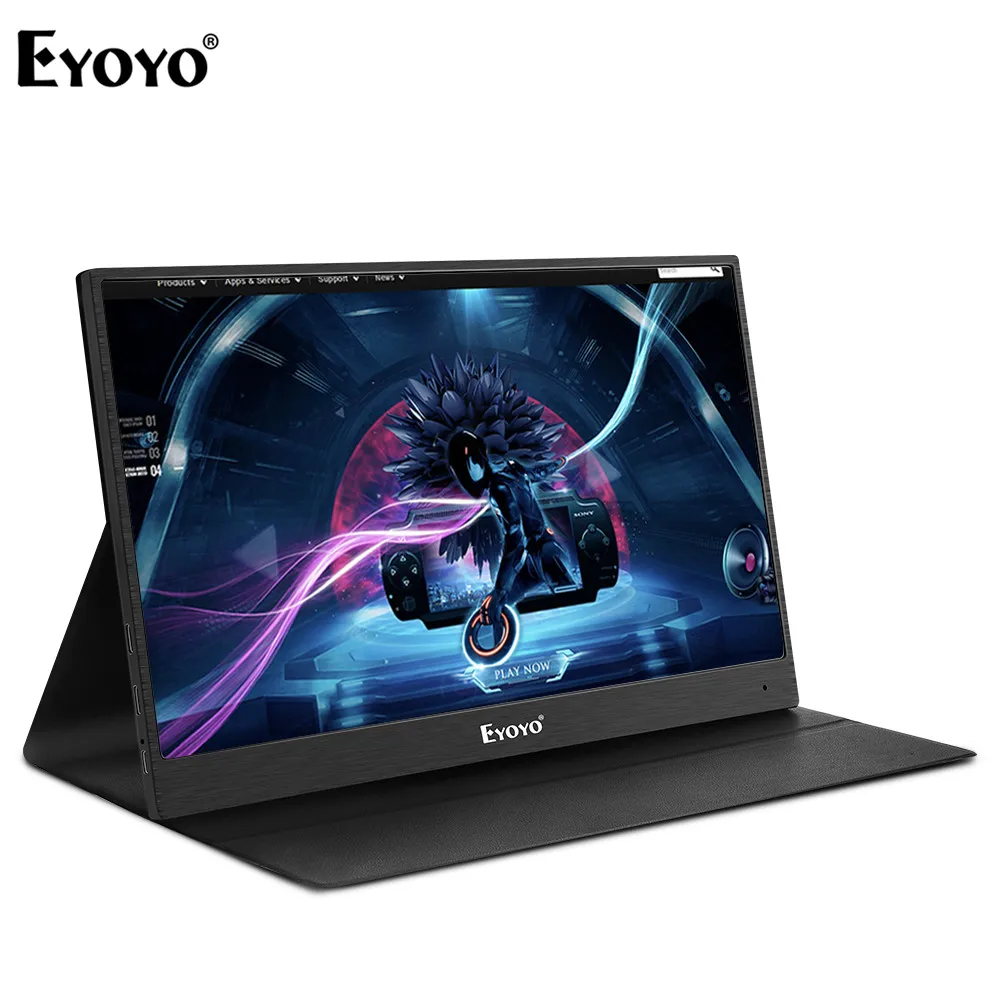 Eyoyo EM13J 13," 2540x1440 портативный игровой монитор для ПК ips игровой монитор с 4K HDMI входом для PS3 PS4 WiiU переключатель Raspberry Pi