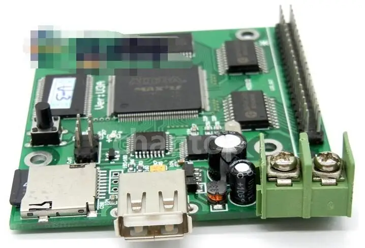 USB/SD карта управления 384*128768*64 пикселей|module led screen|led screencontrol card |