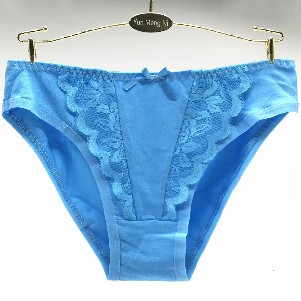 Трусики женские кружевные короткие х/б Размеры M L XL (22 04 25 2 дюйма)|Женские трусики|