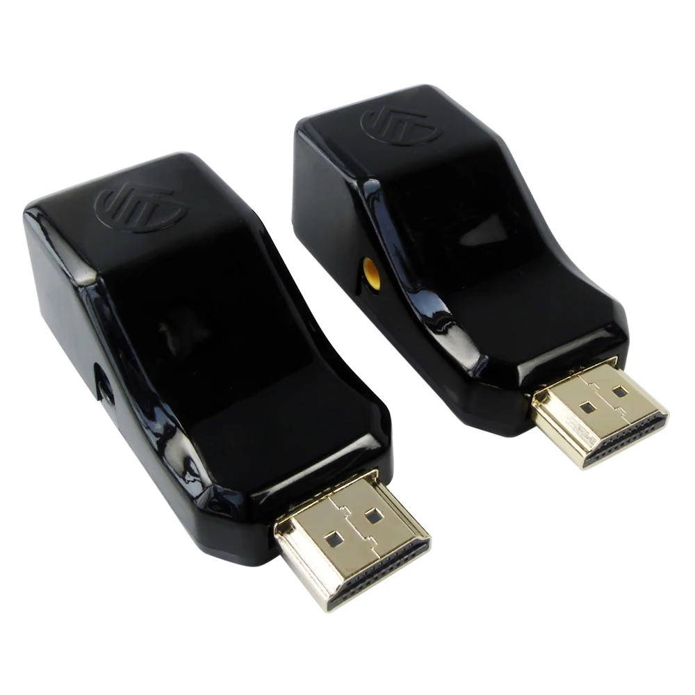 2 шт. удлинитель HDMI по CAT5E/CAT6 SZBJ HD101 с ИК-повторителем 1080P CAT6 расстояние между до 30 м -