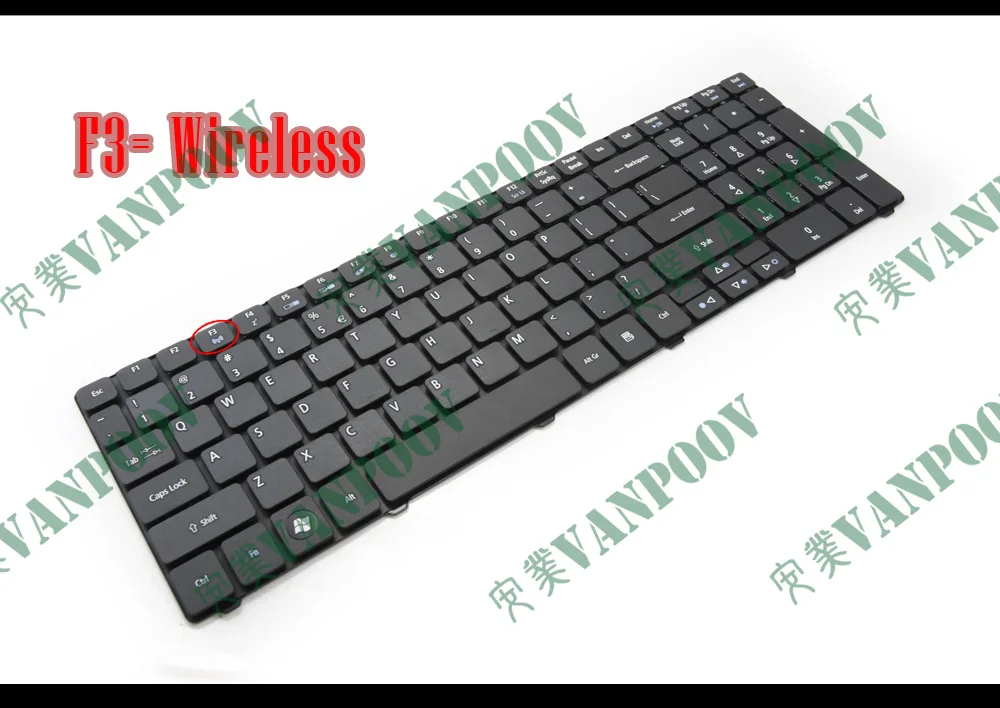 Новая клавиатура для ноутбука Acer Aspire 5542 5538G 5538 5536G 5536 5410 5340 5338 5336 5252 5251 5242 5236 AS5538g