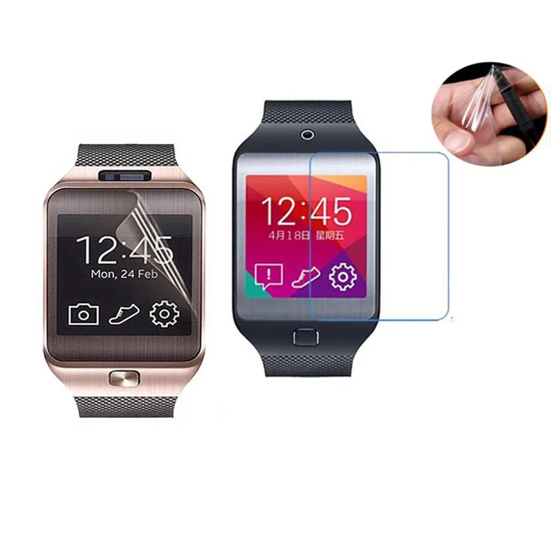 2 шт. мягкая ТПУ Прозрачная защитная пленка для samsung gear R380/gear Neo R381 Смотреть Полный