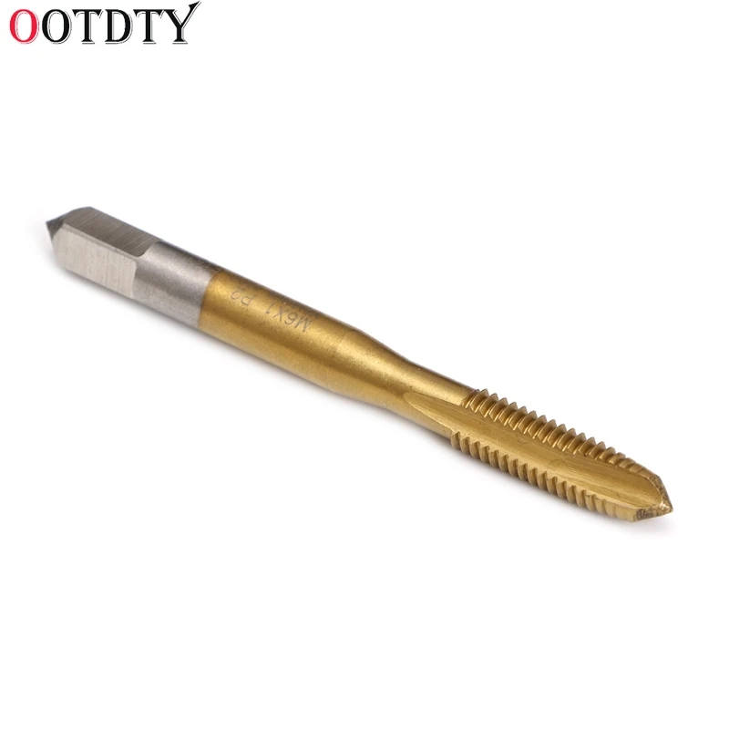OOTDTY M2/M2.5/M3/M3.5/M4/M5/M6 HSS метрический прямой резьбовой винт с канавкой | Инструменты