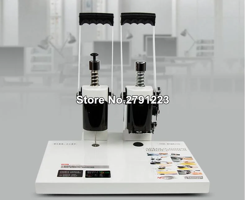 Сварочная машина для переплетения/пробивки 4 см электрическая перфорация