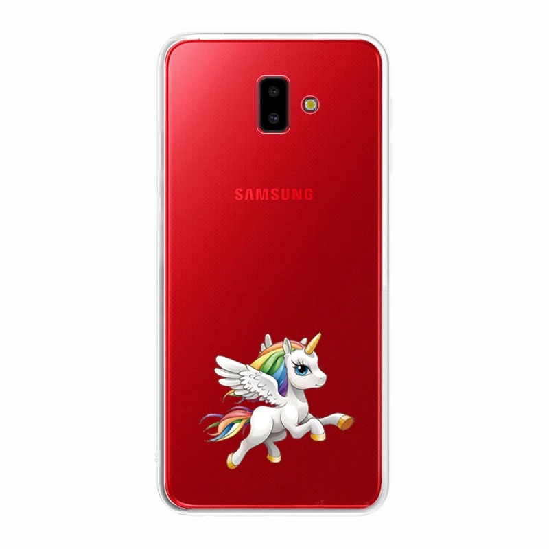 Мягкий силиконовый прозрачный ТПУ чехол для Samsung Galaxy J6 Plus J4 J7 J5 J3 2017 Прочный с