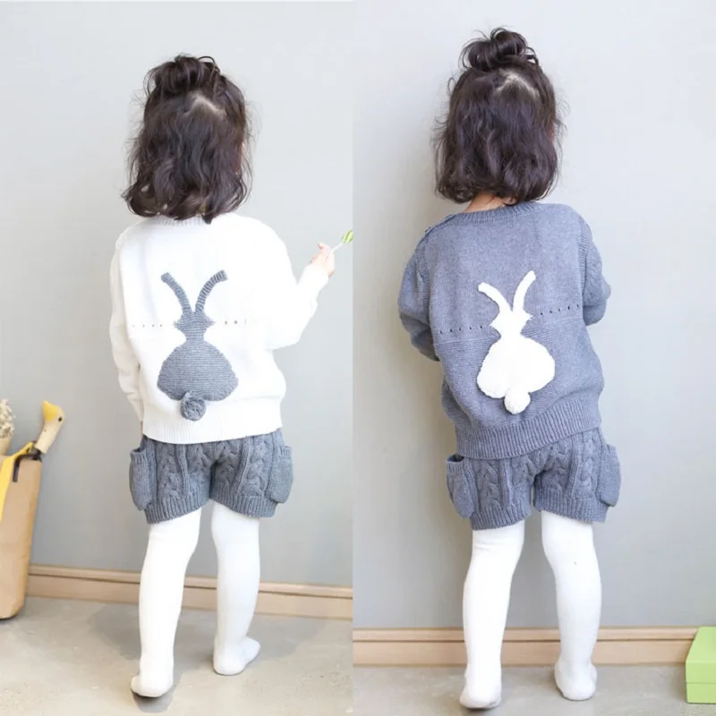 Рождественские одинаковые свитера для всей семьи милая шерстяная одежда с