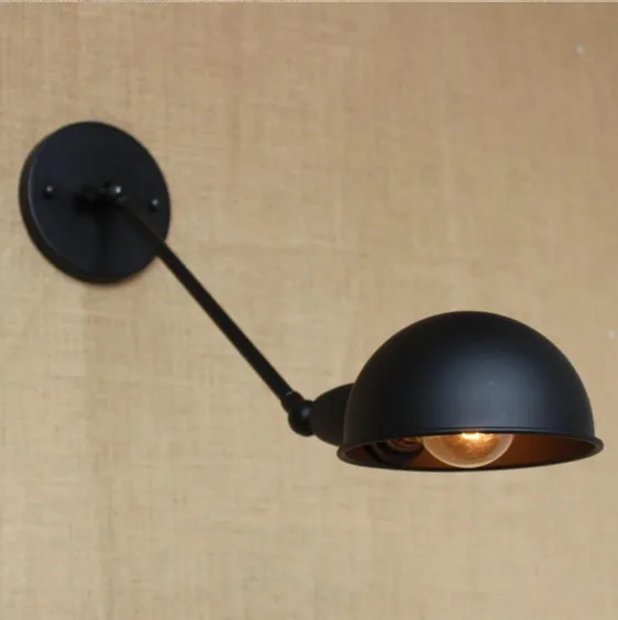 Золотая фотография для гостиной в стиле лофт винтажная настенная лампа Эдисона