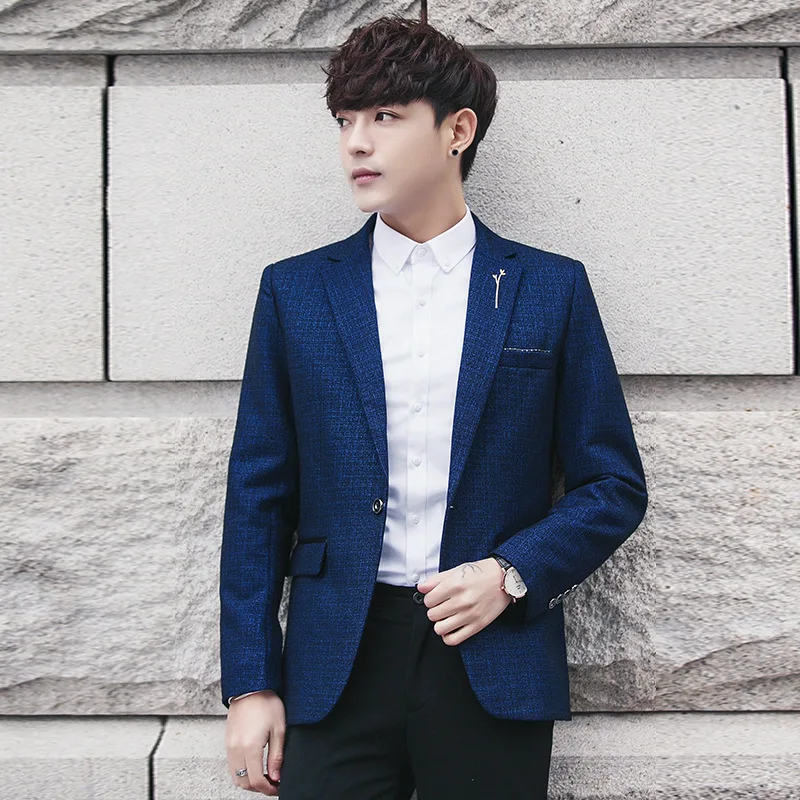 

CONO new spring 2020 men blazer pattern cultivate one's morality A handsome young blazer