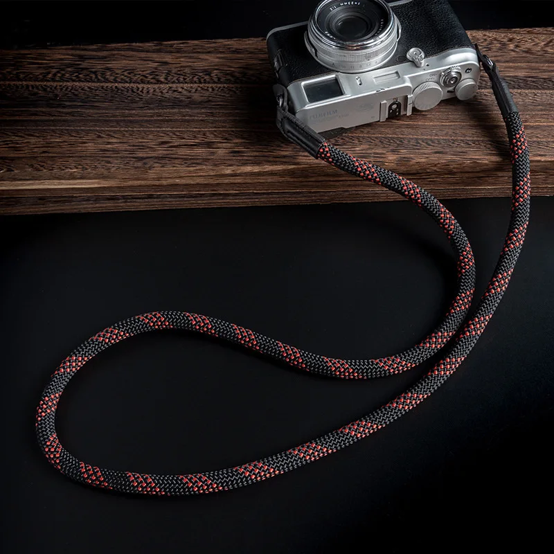 Нейлоновый ремень для камеры плетеный вручную ремешок на плечо и шею Для