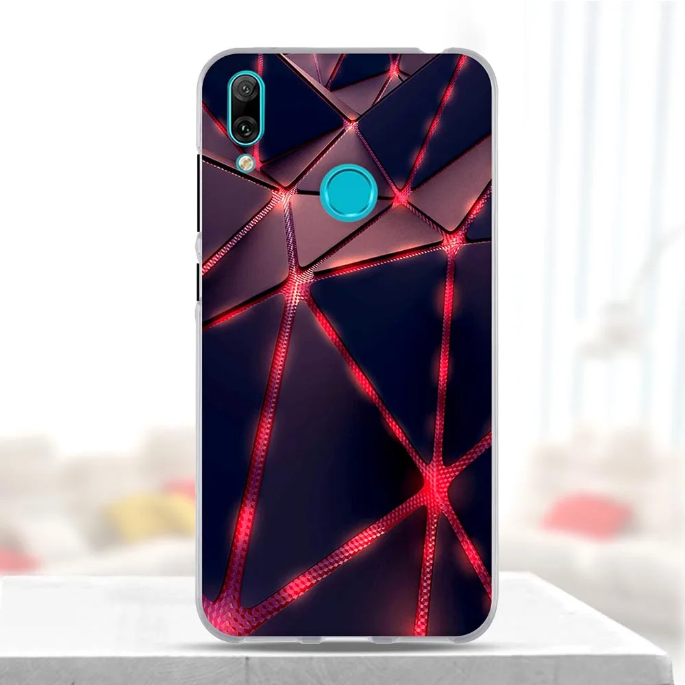 Чехол для Huawei Y7 2019 чехол y7 мягкий силиконовый 3d милый | Мобильные телефоны и
