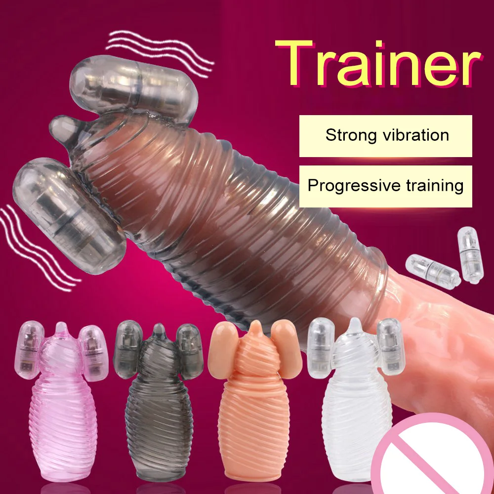 Петух кольцо для полового члена рукав многоразовые презервативы увеличение