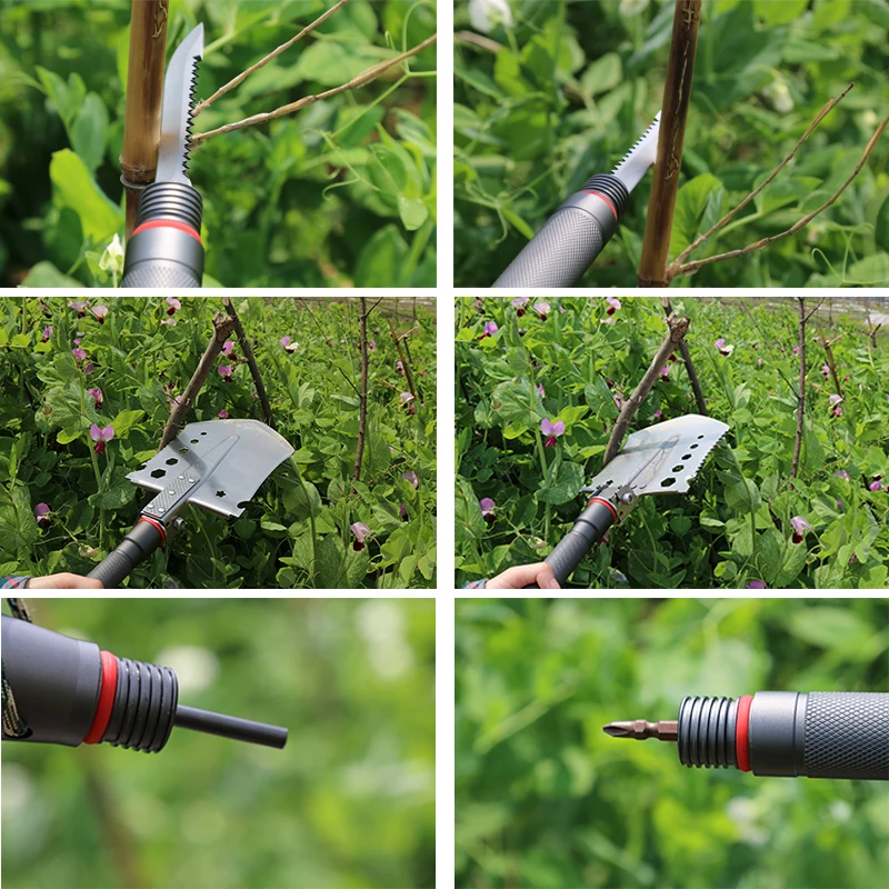 Многофункциональный Тактический Кемпинг Лопата Выживание Шпателем Из