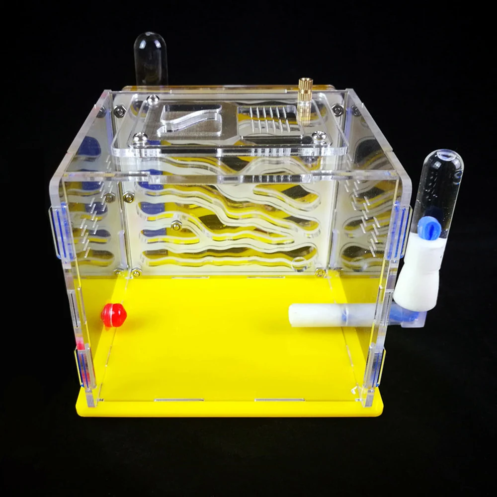 Большое пространство Муравьиное гнездо DIY с зоной кормления муравьиная ферма