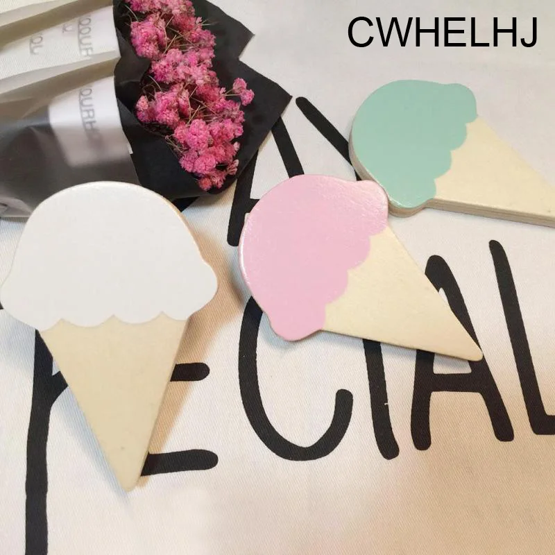 Экологически чистый деревянный крючок для мороженого настенное украшение