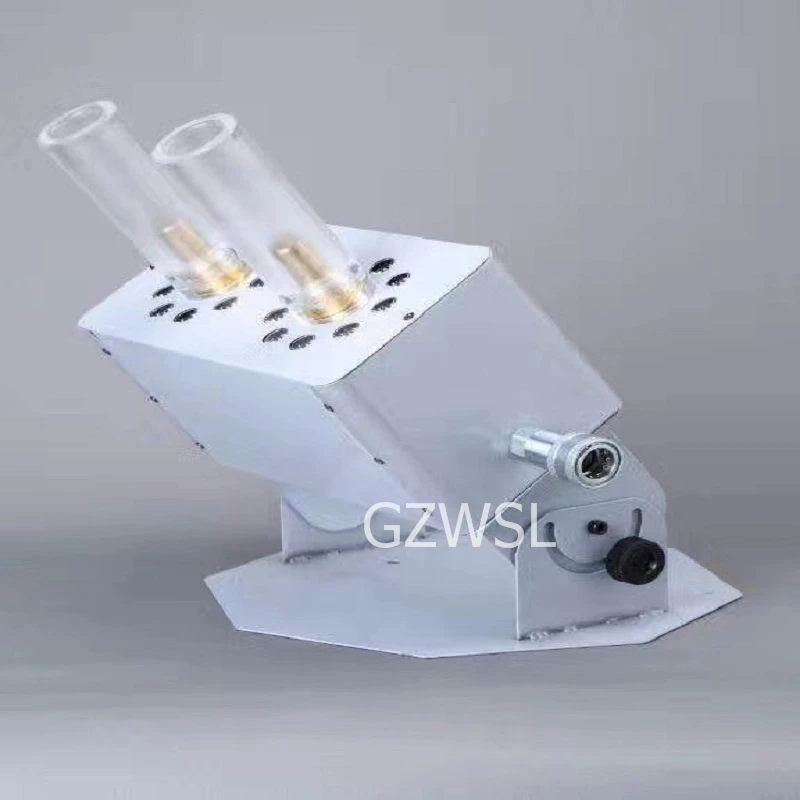 Бесплатная доставка 2 шт./лот 18*3 Вт DMX LED CO2 JET Cannon противотуманная машина|Эффект освещения сцены| |