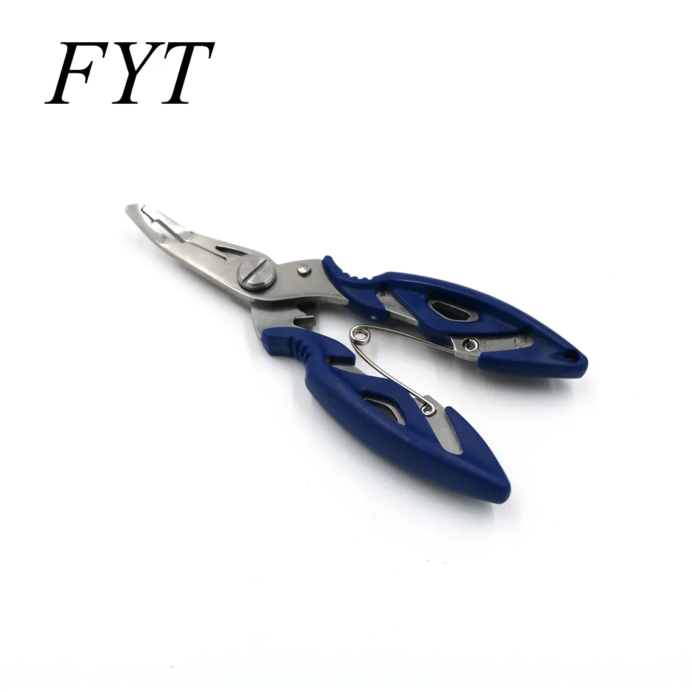 BLUE COLOR FYT 1 шт. нержавеющая сталь рыболовные ножницы леска резак Приманка удалить крючок снасти инструмент наборы Аксессуары - Цвет: BLUE COLOR