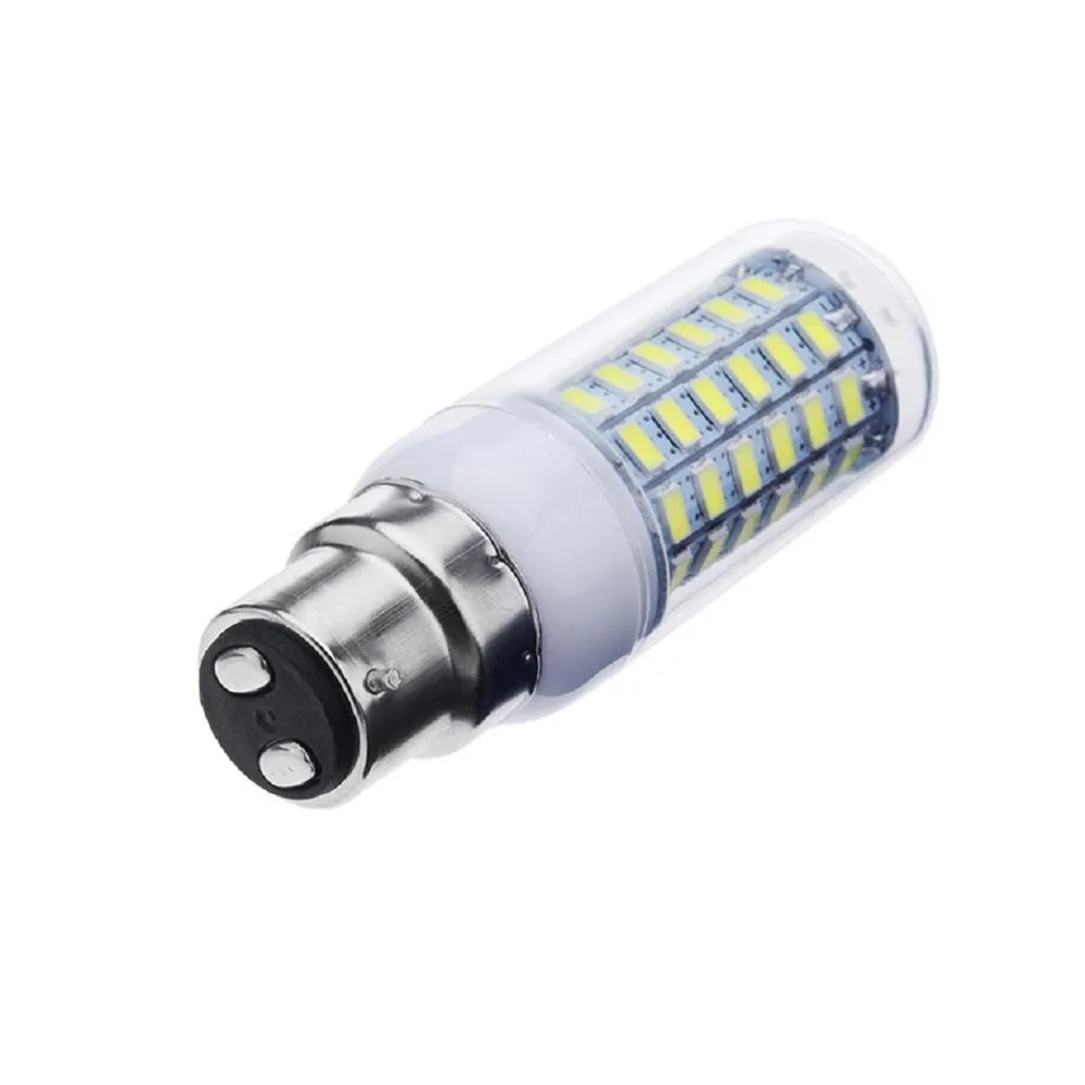 1 шт. B22 СВЕТОДИОДНАЯ кукурузная лампа 7 Вт 12 15 20 25 27 30 35 AC 220 В 5730SMD люстра 240 в 230