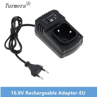 turmera 16 8v portable lithium battery rechargeable charger support 100 240v power source for electrical screwdriver drills use