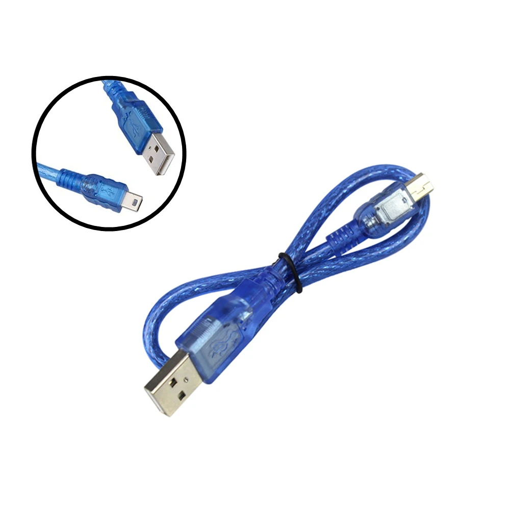 Usb кабель для arduino совместим с Nano3.0 UNO R3 ATMEGA328P PU/ATMEGA8U2 и Mega 2560 Mega2560 REV3 ATmega2560 16AU|Кабели