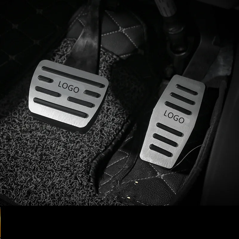 Металлические защитные Автомобильные украшения педаль акселератора тормоза для