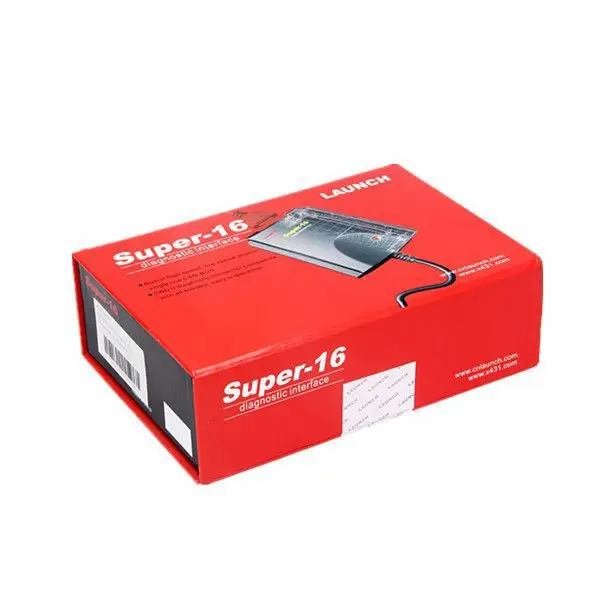 Диагностический инструмент Launch X431 Super 16 100% оригинальный разъем супер сканер Super16