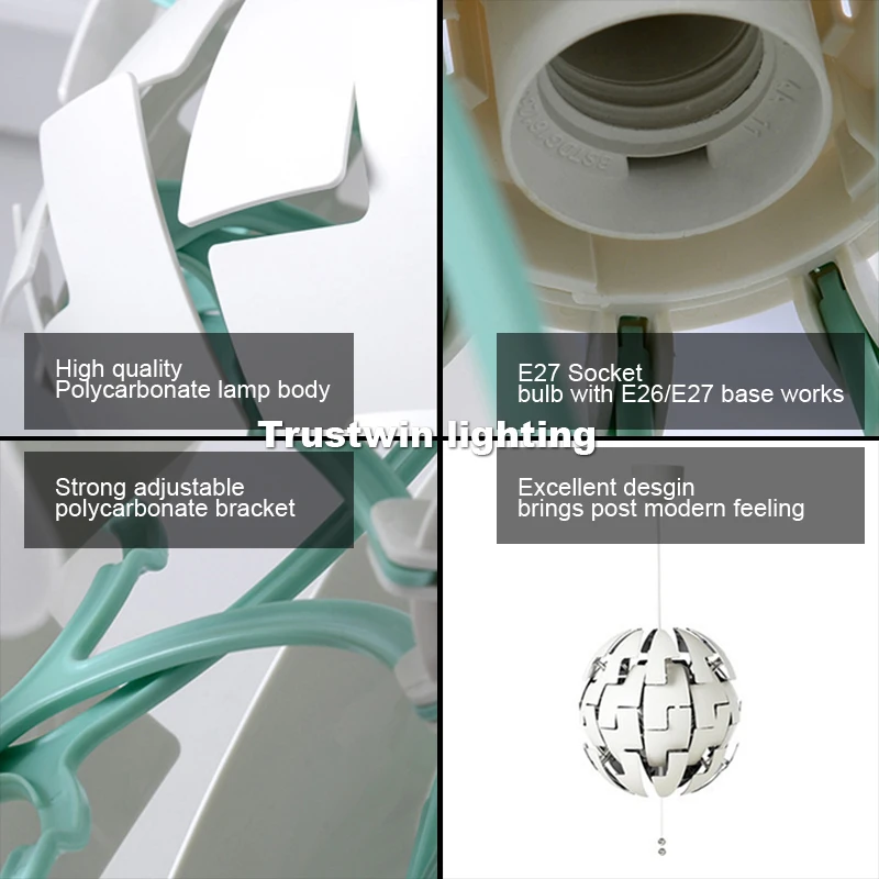 Подвесной светильник в стиле пост модерн светодиодный дизайнерский Простой