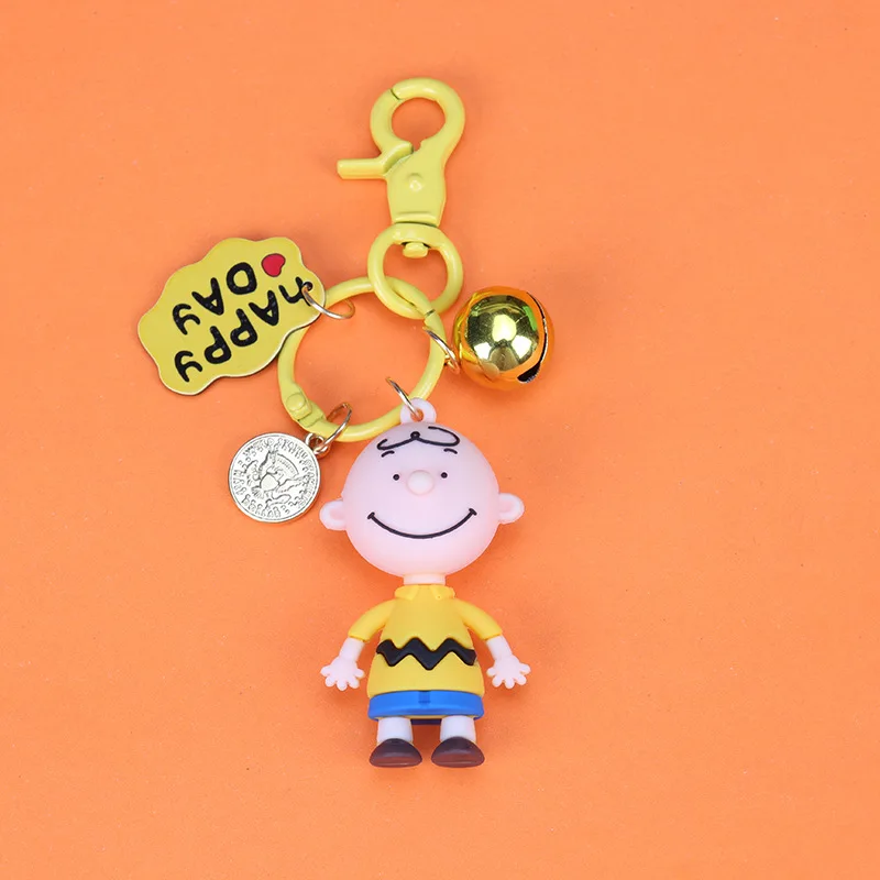 Новинка 2019 милый мультипликационный брелок для мужчин и женщин с рисунком Charlie