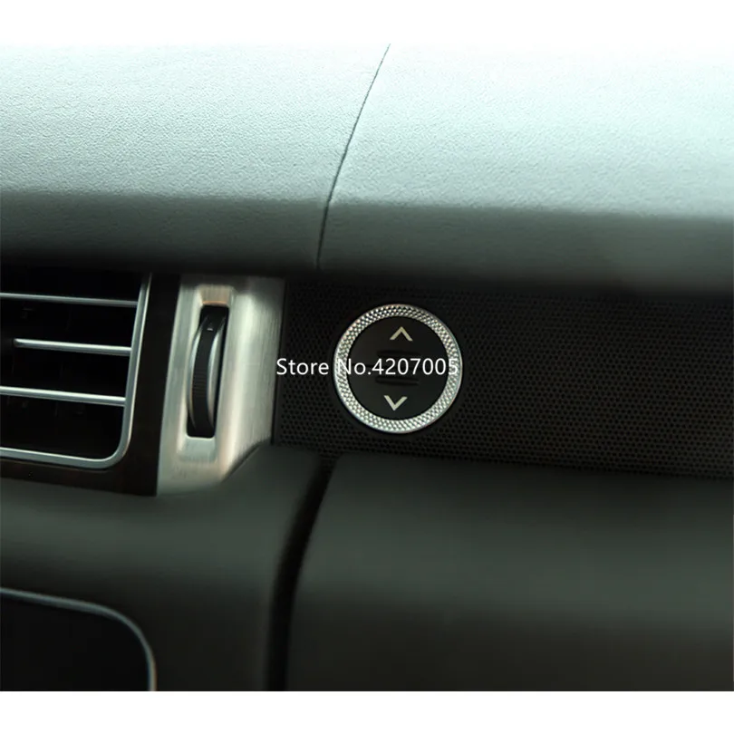 Автомобильный двигатель старт стоп переключатель кольцо Накладка для Land Rover
