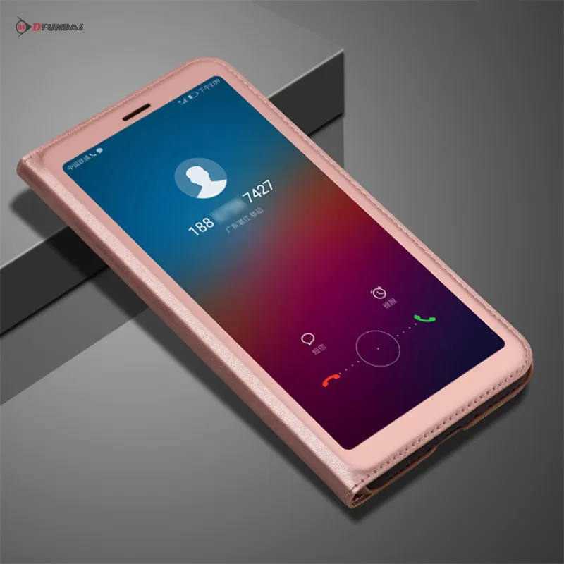 Чехол для Honor 7C 7A Pro чехлы Huawei чехол с откидной крышкой кожа Жесткий ПК роскошный